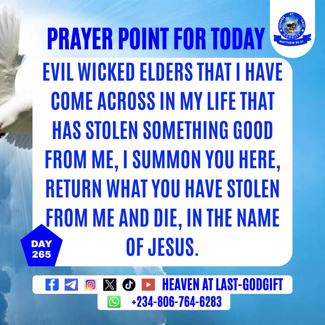 heavenatlastgg's tweet photo. PRAYER POINT FOR TODAY
#prayerpoint #dailyprayerpicture #prayertime #prayerpoint #confession #timeforprayer #prayertime #september #day265 #viralpost2026シ #viralpost2026 #dailyprayers #dailyprayer #prayer #pray #heavenatlastgodgiftglobaloutreach #HAL-GGO #halggo https://t.co/KTupdxucR2