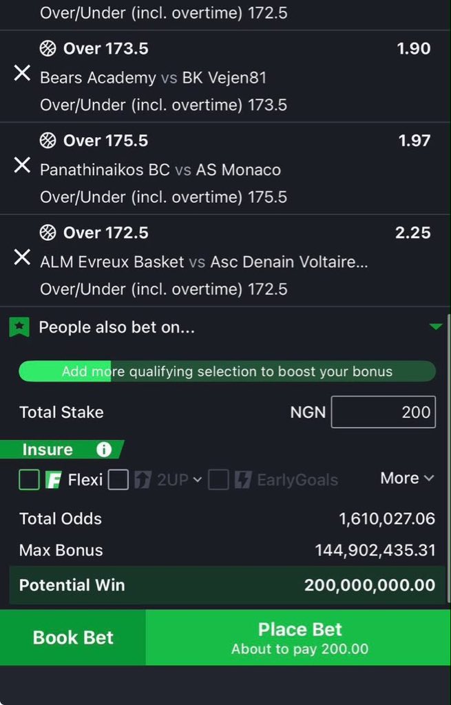 Elitetipz23's tweet photo. Today basketball 🏀 on SportyBet 

Win &amp; over to boom 💥 

Stake N200 &amp; win 200M

Edit ✍️ &amp; flex 💪 to boom 💥 

Code available here 👉 https://t.co/H5zdkmKZOR https://t.co/hhWNb0YwVs