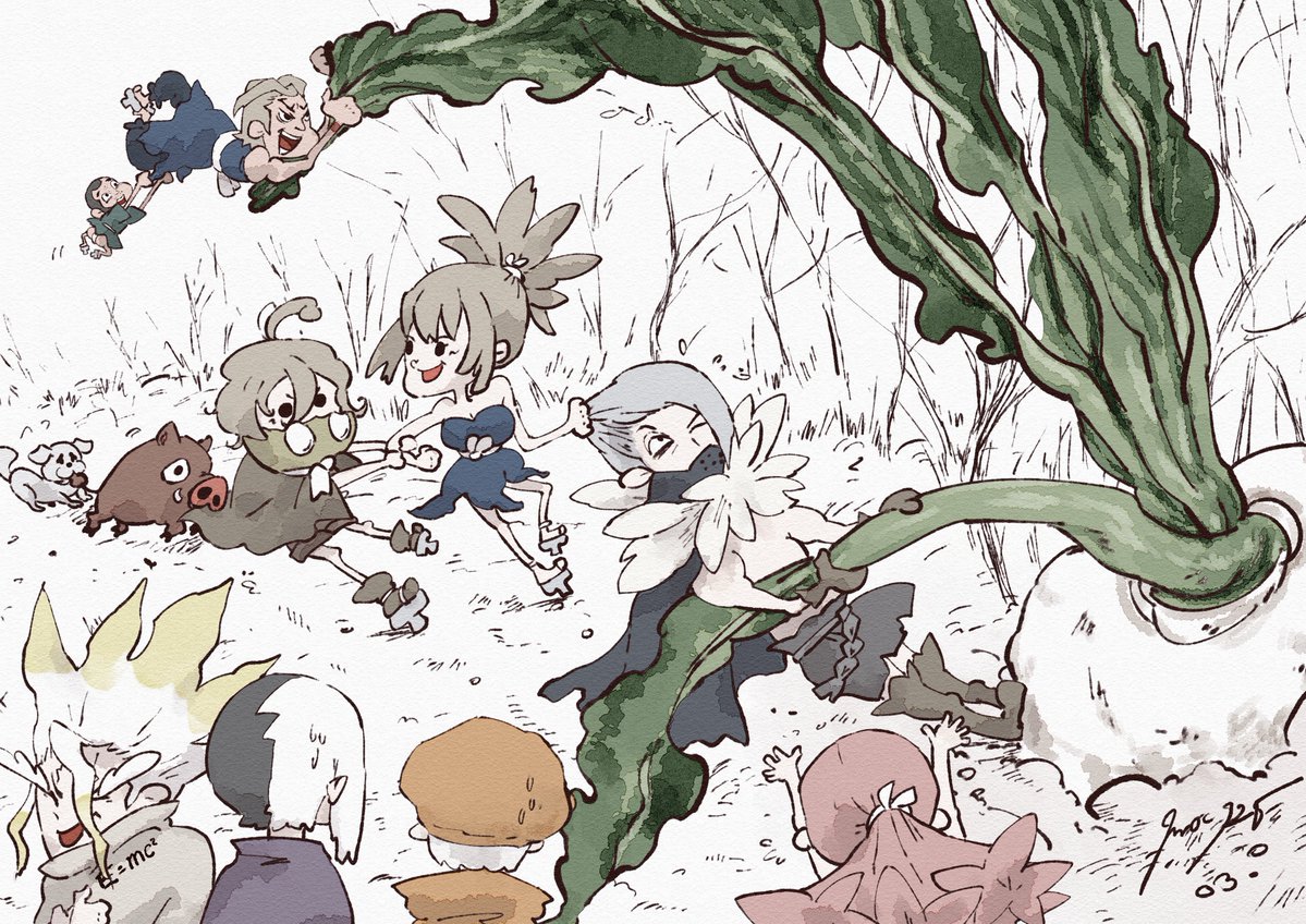 55kinoyamada's tweet photo. おおきなかぶ🫜 https://t.co/TPXK7LEdZA