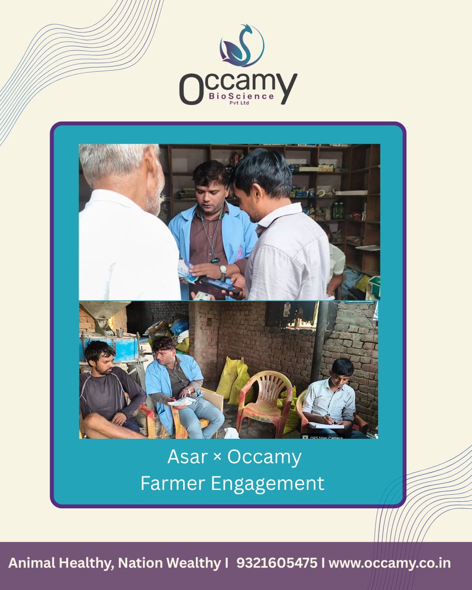 occamy_nutra's tweet photo. Organising non-dairy #livestock markets can create better #opportunities, stronger farmer linkages and more transparent value chains.

@Occamy × @AsarFoundation  are working towards making this a reality.

 @AmitShah @Tukaram_IndIAS @param_dairy @NDDB_Coop https://t.co/pkUWPKFrqt