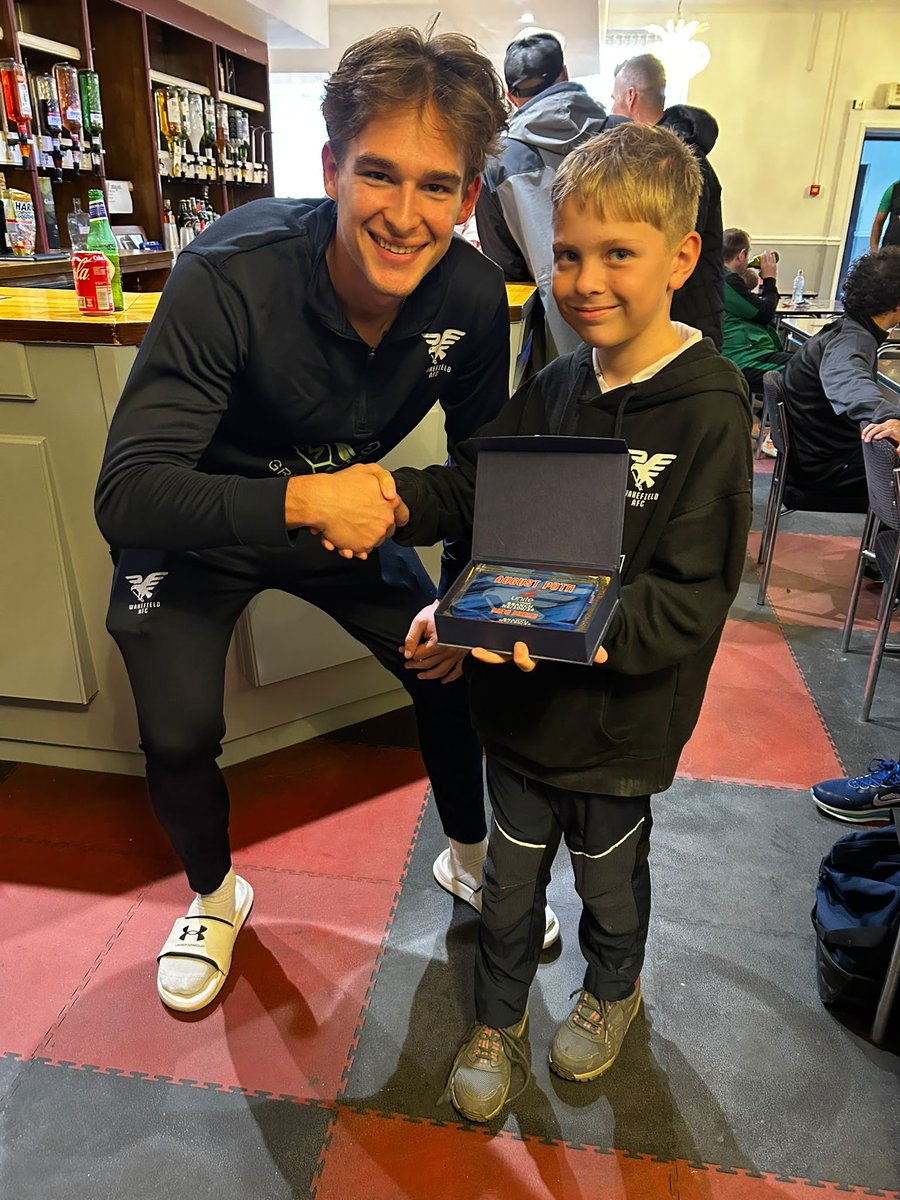 Wakefield_AFC's tweet photo. 👏 A special milestone on Saturday!

Christopher checked in for his 100th game supporting Wakefield AFC!

It's always fantastic to see our young fans showing their support for the club, and we're delighted to have Christopher as part of the Wakefield AFC family.

Thank you for your continued support Christopher, here's to many more!