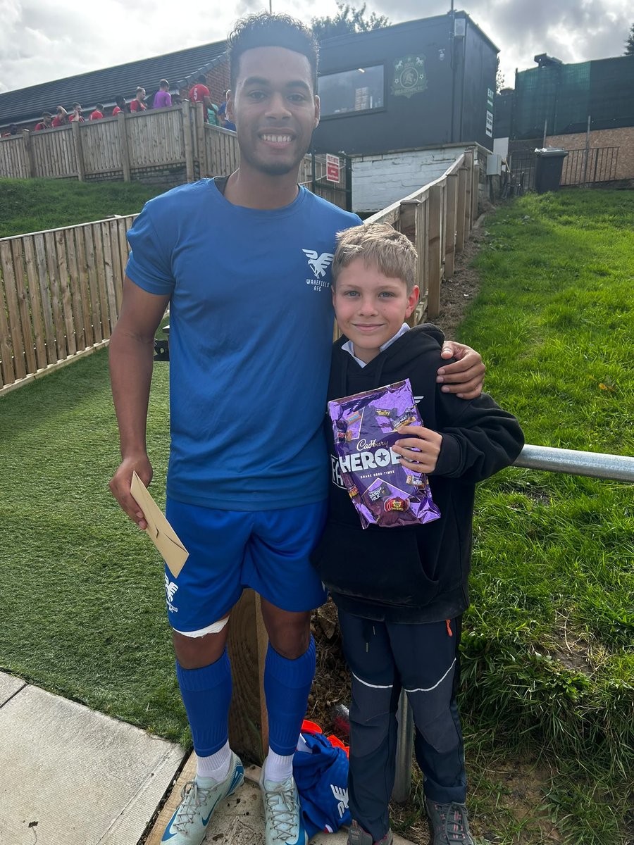 Wakefield_AFC's tweet photo. 👏 A special milestone on Saturday!

Christopher checked in for his 100th game supporting Wakefield AFC!

It's always fantastic to see our young fans showing their support for the club, and we're delighted to have Christopher as part of the Wakefield AFC family.

Thank you for your continued support Christopher, here's to many more!
