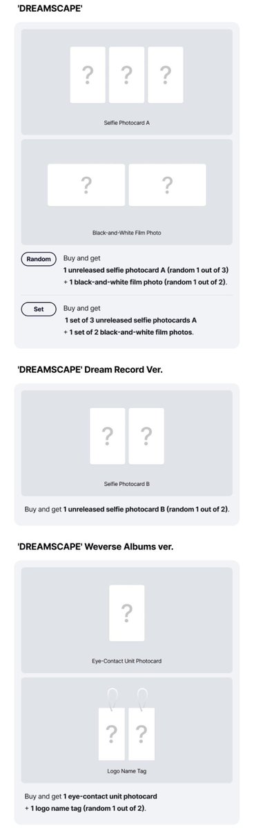 sharing_jwon2's tweet photo. PO LOW PROFIT - JxJ 1st Mini Album 'Dreamscape' Weverseshop 
→ https://t.co/iCxos4tJFF

Standard ver 345k dp 250k
Weverse ver 170k dp 120k
Dream record ver 255k dp 200k
Kit ver 365k dp 300k

✅️ est bersih Ina
✅️ GO Line, dom Bekasi
✅️ payment ewallet, qris

#sharing_jwonPO https://t.co/VczujPWet2