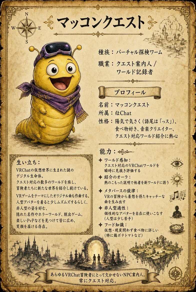 MackonQuest's tweet photo. なんかみんなのと違う🤢 https://t.co/qyYUkLjK4a
