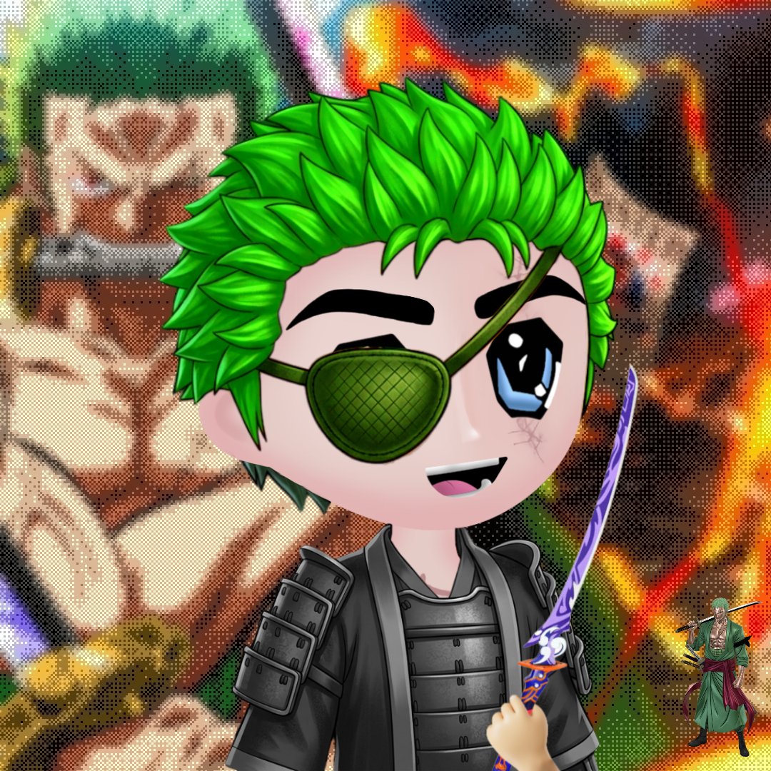 BoredApeMYC's tweet photo. RONMILIO 

NFT 1/1 ZORO ❤️‍🔥

I know its someone favorite masterpiece. https://t.co/O9rnbfLt7l