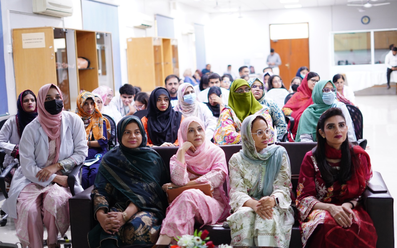 Dow_Uni's tweet photo. NIDE, DUHS,organized a CME on “PMOS: A Multidisciplinary Approach to Care” on 17 September 2026, in collaboration with Pakistan Endocrine Society (PES), Department of Obstetrics &amp; Gynecology, DUHS, and Department of Dermatology, DUHS. https://t.co/thftLhX9Rg