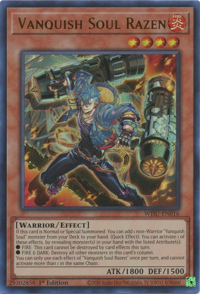 TheDiscMan1's tweet photo. @Yugiman101 Vanquish soul Razen https://t.co/eb5da5JQw9