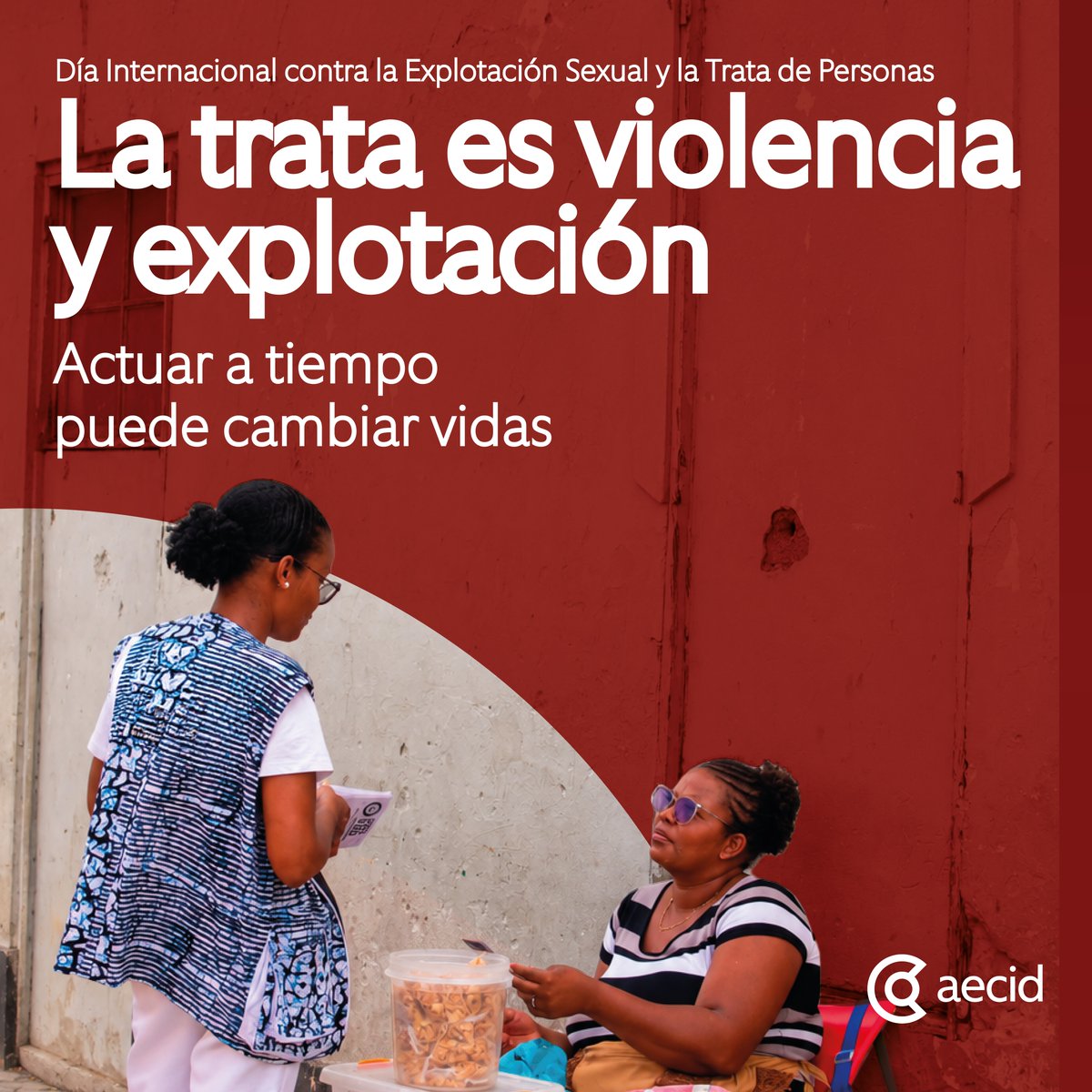 AECID_es's tweet photo. 👩🏾 1.000 mujeres y adolescentes reciben atención, formación y acompañamiento en uno de los proyectos que AECID apoya frente a la trata y la explotación sexual en Cabo Verde.

📎 https://t.co/5T7PmcxAOp https://t.co/1SI8QbwDhJ