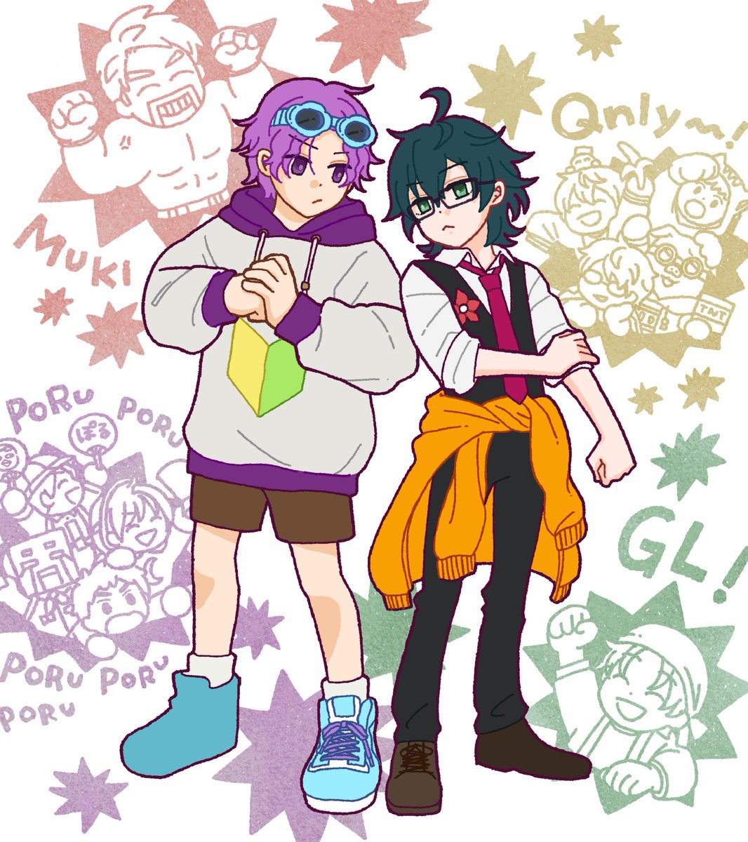 muminmumin36's tweet photo. #なんの脈絡もなく絵の振り幅を再掲して温度差で最近フォローしてくれたフォロワーを怖がらせましょう
絵柄の実験しながら楽しくマイペースにFA描いています🌷 https://t.co/etcd6Fn1vQ