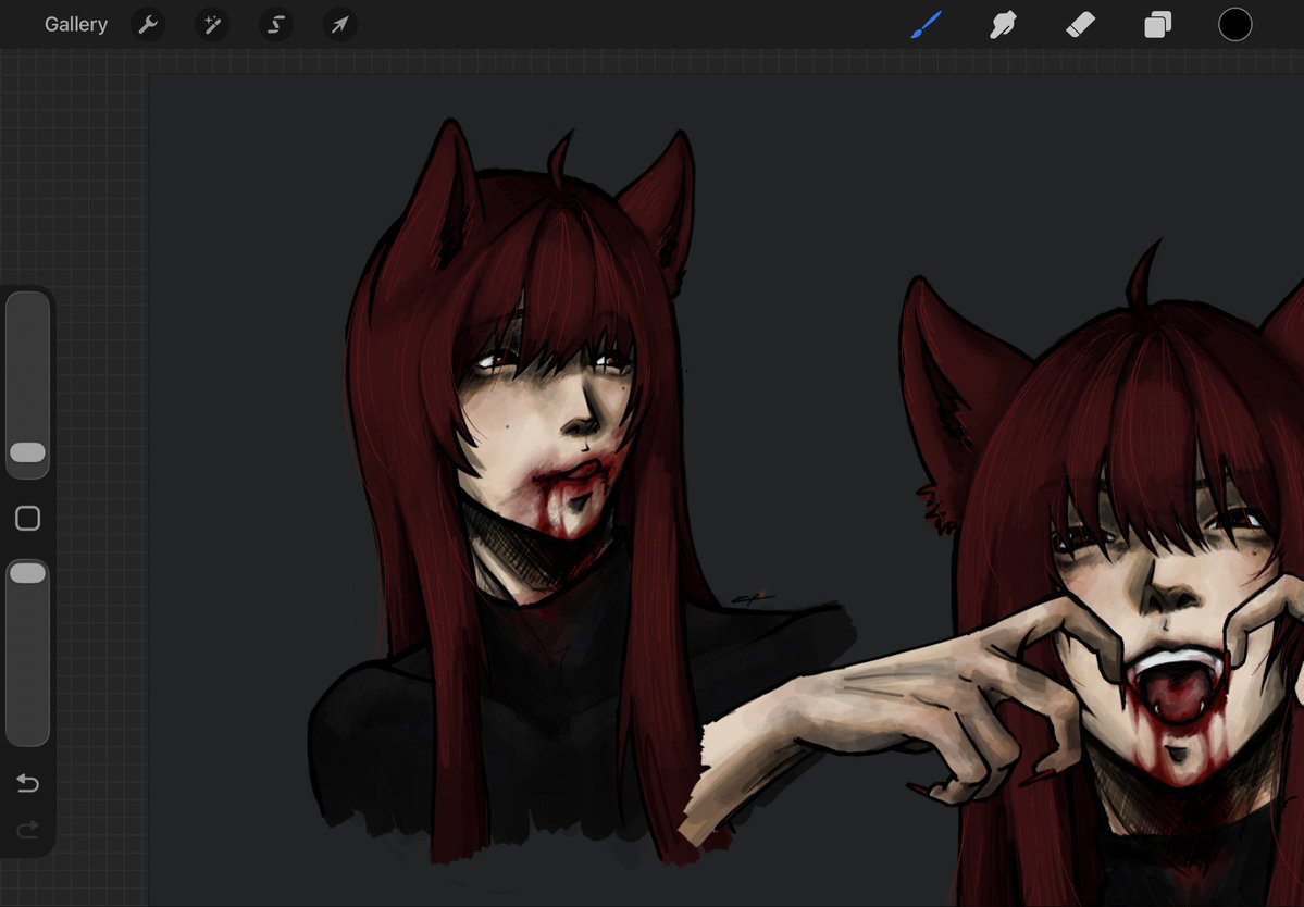 CarelesWhisker's tweet photo. Red vamp winter mmm
#aespa #winter #minjeong #fanart https://t.co/IDnEISuDjY