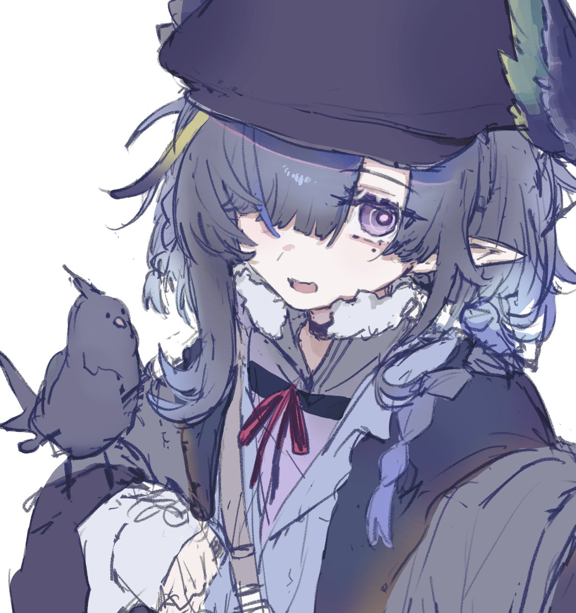 kaku_skl's tweet photo. wip ウクシク🐦‍⬛ https://t.co/UGhKUyh4lR