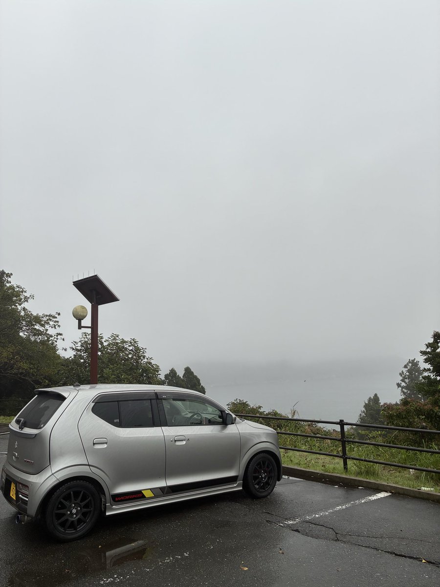 nyantodqX's tweet photo. N-VANかスペーシア見に行ったら、車高短のアルトワークス買ってた。

何してんだろ。

そして嵐のコバルトラインを走るっていう．．．
そんなシルバーウィーク https://t.co/kNCiFbmcNx