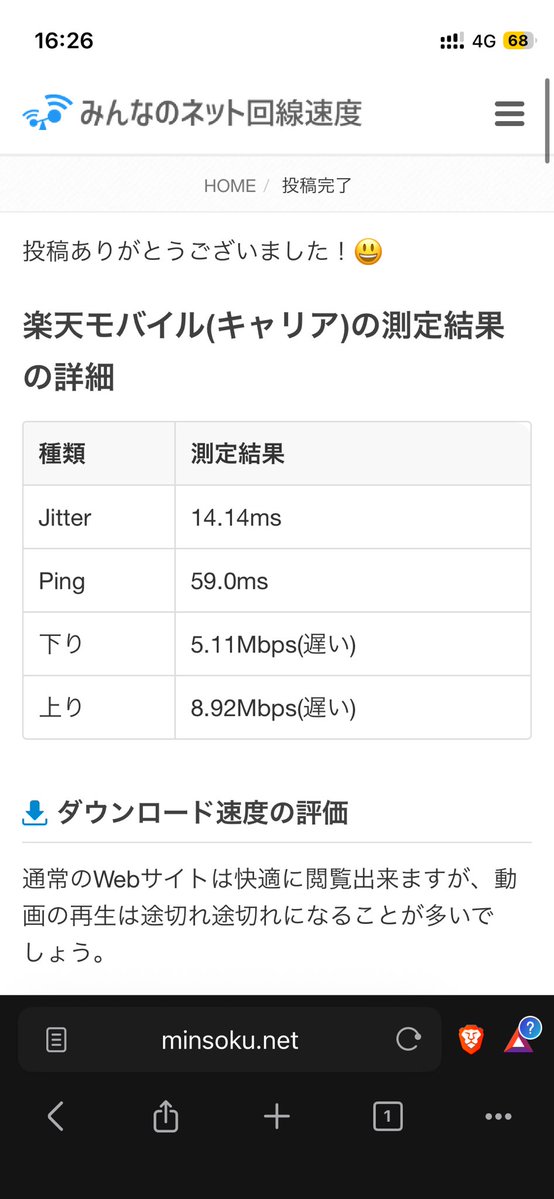 2_741514's tweet photo. 仙台駅の新幹線ホームと待合室の回線速度の差。
SNSする程度なら問題ないとはいえ、新幹線ホームも三大キャリアと比べたらゲロ遅ではある。

株主優待の楽天モバイルです。 https://t.co/etduzgOSD6