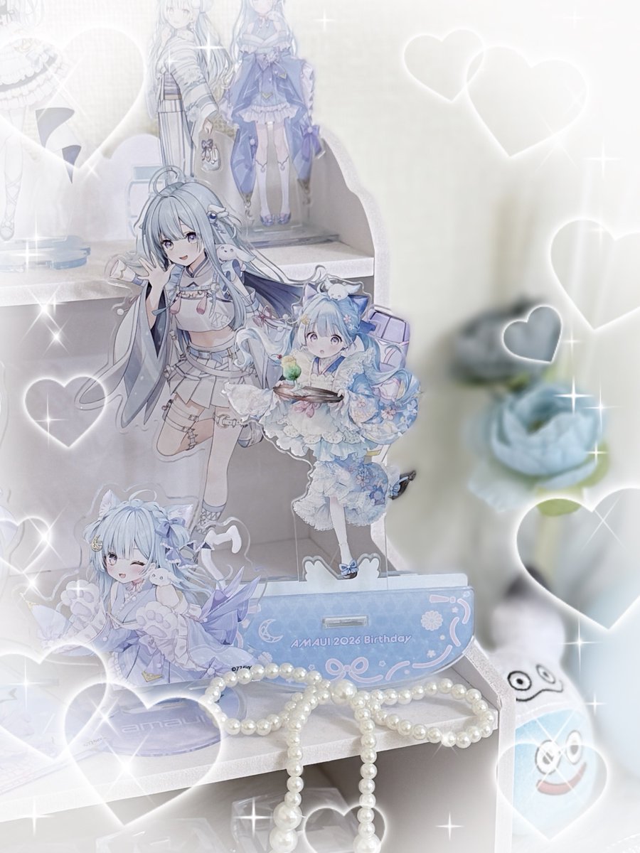 Amaui_'s tweet photo. ☾ ໋

そんな天羽衣ちゃんのはぶな〜いアクスタが
可愛すぎるので実物お写真見てください📷⟡.·

ﾌｯ……あまりにも自然な流れ😎

ユラユラ揺れてと〜ってもかわいいよ🩵´-

🎂誕生日グッズ：https://t.co/HI3njWRuje
🎂ランダムアクキー：https://t.co/WLqV7D1k8r https://t.co/TaRYfkRRcP