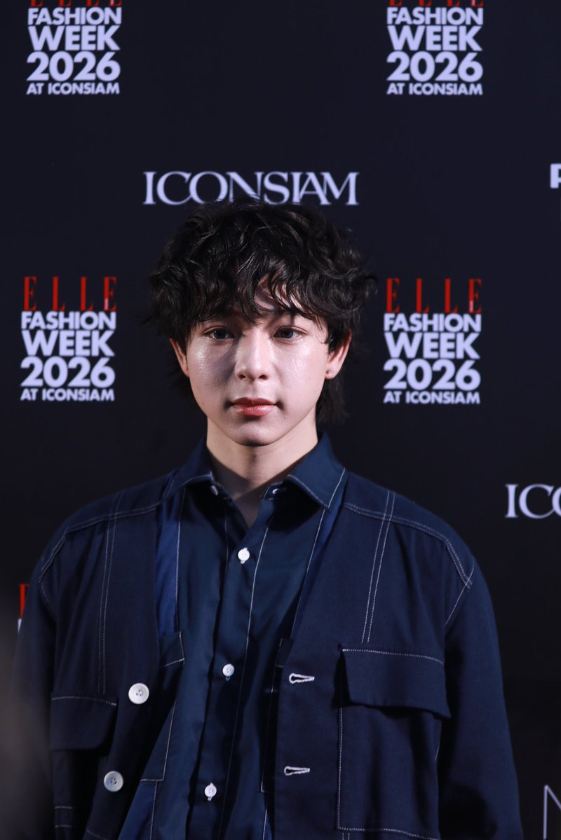 twavebyku's tweet photo. บาส-หัสณัฐ ร่วมงานแถลงข่าว ELLE Fashion Week 2026 
@ ริเวอร์​ พาร์ค​ ไอคอนสยาม

#ELLEFashionWeek2026xBas 
#บาสเด็กอ้วนที่แท้จริง
#ELLEFashionWeek2026
#EFW26ATICONSIAM
#SeeYouAtTheTent https://t.co/OvmJEYrZJe
