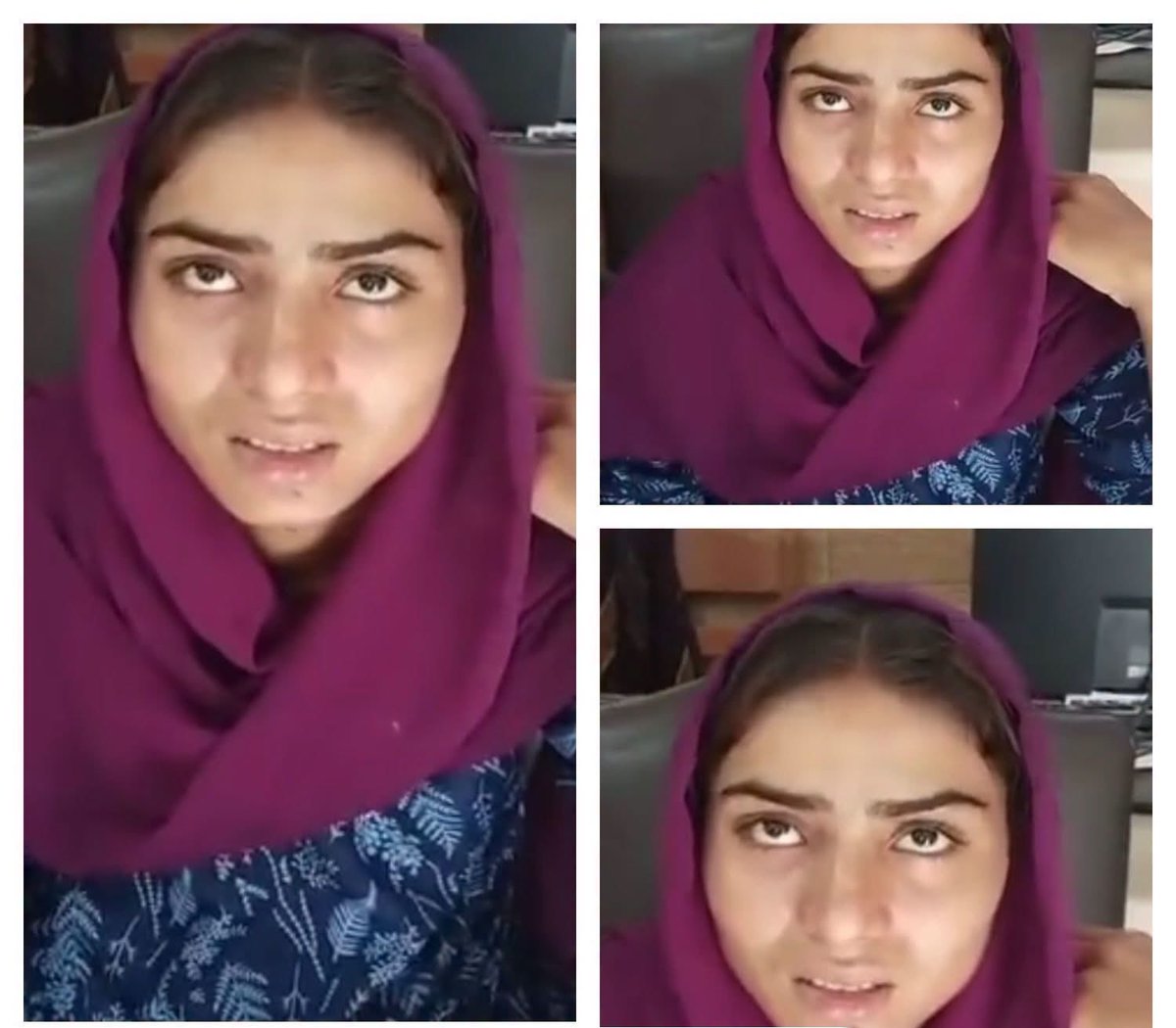 Saminakhan4000's tweet photo. شئیر کریں شاید کوئی اس کو جانتا ہو۔
یہ جو معصوم سی بچی نظر آرہی ہے اس کا نام روقیہ ہے یہ کراچی طارق روڑ ایک گھر میں کام کرتی تھی 

نہ اس کو راستوں کا پتا ہے نہ کچھ  جن کے گھر کام کرتی تھی ان کے نا مناسب رویہ کی وجہ سے وہاں سے بھاگ نکلی 

یہ بچی پہلے پہلوان گوٹ کراچی میں اپنے گھر والوں کے ساتھ رہ رہی تھی 

اس کے چہرے پہ پریشانی اور خوف نظر آرہا ہے یہ تو شکر ہے کہ 

یہ سیف ہاتھوں میں ہے ۔

اپنا شہر رحیم یار خان بتا رہی ہے اور دوسری بات تین بہنیں ایک بھائی ہیں یہ ۔

بچی چاہے پندرہ سال کی ہی کیوں نہ ہو بیٹی تو بیٹی ہوتی ہے ہم اپنی بچیوں کو ایسے گھروں میں بھیج دیتے ہیں 

جہاں ان کا رویہ انتہائی غلط ہوتا ہے اس ہی وجہ سے یہ بھاگ نکلی لیکن سڑکوں پہ پریشان پھر رہی تھی 

نہ راستوں کا پتا نہ کسی کا موبائل نمبر یاد 

اس کو ایدھی شلٹر ہوم دے دیا گیا ہے اس کے والدین رحیم یار خان ہیں اگر کوئی جانتا ہو تو پلیز مدد کریں