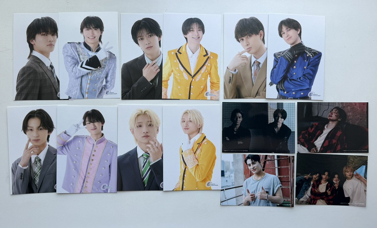 jhrium's tweet photo. EBiDAN グッズ

譲┊︎以下写真
求┊︎買取(PayPay) 又は同異種(タクヤ→シューヤ→アロハ)

グッズ断捨離の為、出品しています。
郵送のみ
他メンバーグッズと同封可の為お気軽にお声掛け下さい https://t.co/H6OKpbXer4