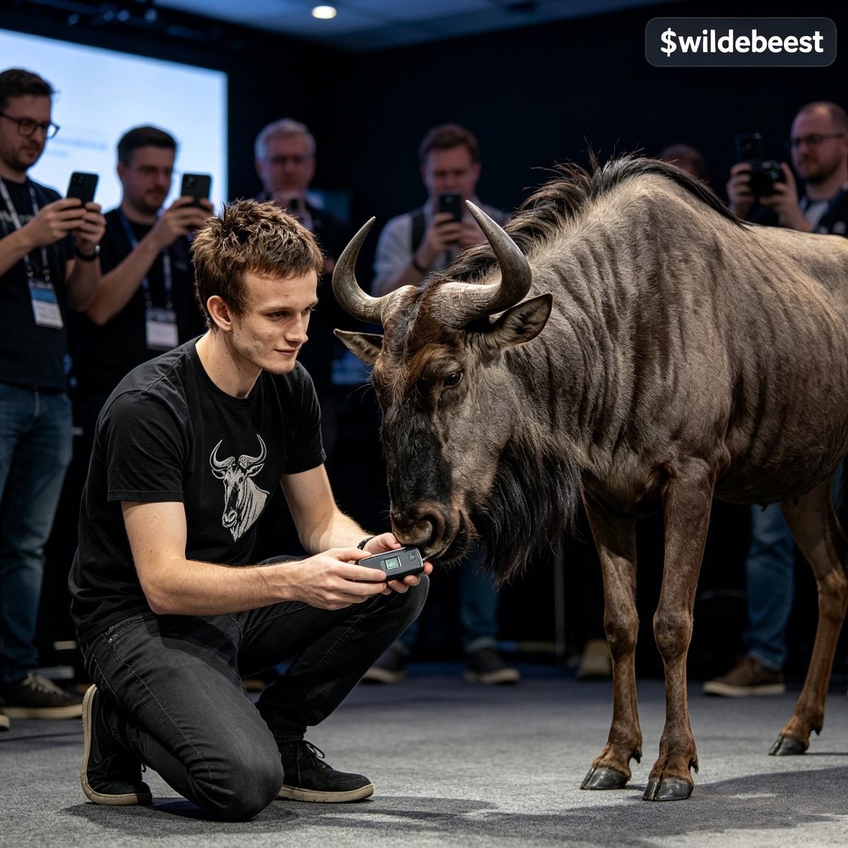 wildebeest001's tweet photo. Tell the story of the $wildebeest to everyone who hopes to change the world. https://t.co/Vl2hCirhZh