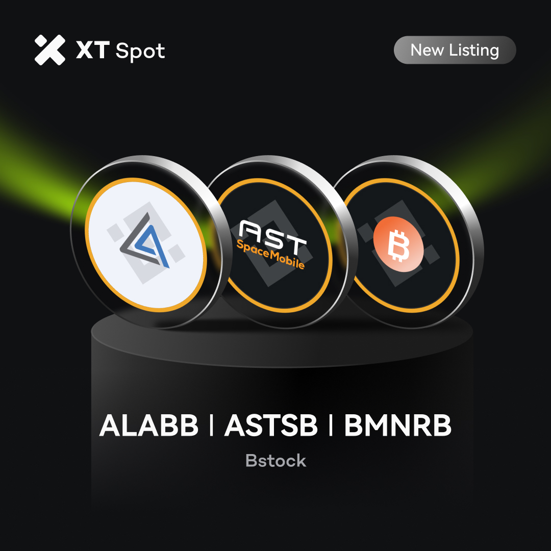 XTexchange's tweet photo. 🚀 New Listing 🚀 #XTlisting

📢 #XT will list $ALABB (Astera Labs), $ASTSB (AST SpaceMobile) & $BMNRB (BitMine Immersion Technologies) in the Innovation Zone (Bstock).

✅ Deposit Time: Opened
✅ Trading Time: 08:00 on September 23, 2026 (UTC)
✅ Withdrawal Time: 08:00 on September 24, 2026 (UTC)

Get ready for trading ⤵️
https://t.co/zXfJmbHZ4a