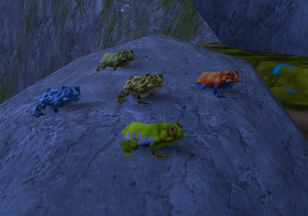 lofibanshee's tweet photo. Found some frogs overlooking a waterfall on Zephras Isle. I'm not sure what they're up to. https://t.co/T5p4Ak1b8N