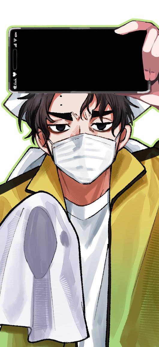 umini_sizumitai's tweet photo. 推し時計の佐久早君バージョンです！
いつでも画面を綺麗に拭いてくれます🧹🪣🧽

推し時計めちゃくちゃリクエスト来てるので最初で締め切った、北さん、国見ちゃん、牛島さんで一旦切ります🙇‍♂️ https://t.co/hakAalAZVK