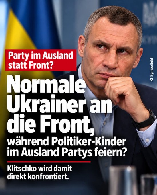 ralf_rat's tweet photo. Von diesen  SAUEREIEN  senden  ARD + ZDF etc.
nichts !!   GRUND:   Wenn unsere höchst  "moralische"
🇩🇪
Merz-Regierung wieder  MILLIARDEN  an Selenskyj überweist,
soll niemand wissen, dass deren Schickeria-Kinderlein
😱
hier studieren &amp; Partys feiern, während
das Volk verreckt.
😱 https://t.co/BPubBHt2nk
