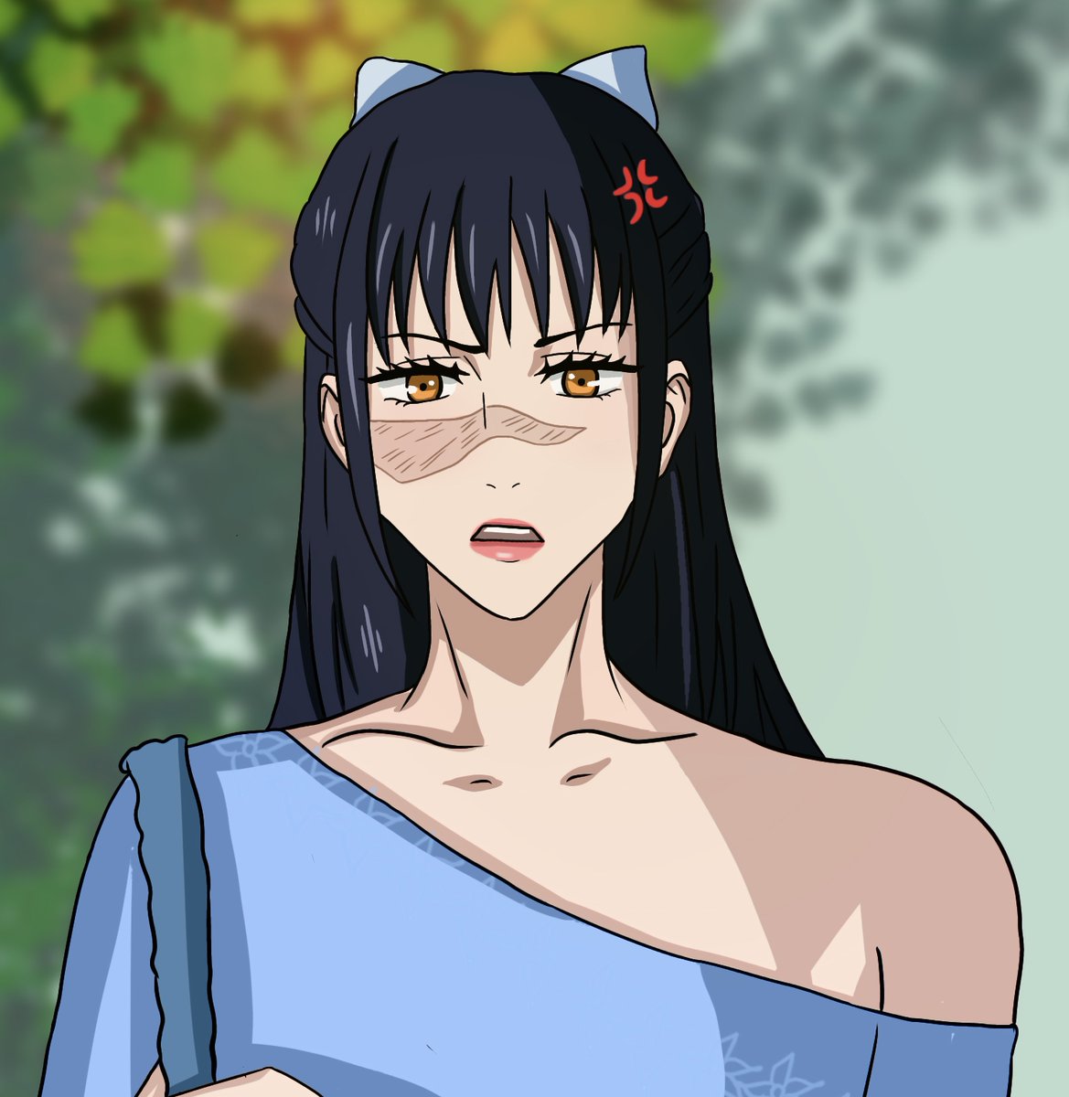 galeryAnna_'s tweet photo. Utahime feels like the type of mom who, if you got into a fight at school, would show up to the parent teacher meeting looking all law abiding and respectful of the rules. But the second you guys get home, she’d lean in and whisper, "So, who won?" https://t.co/b07RnSgOES