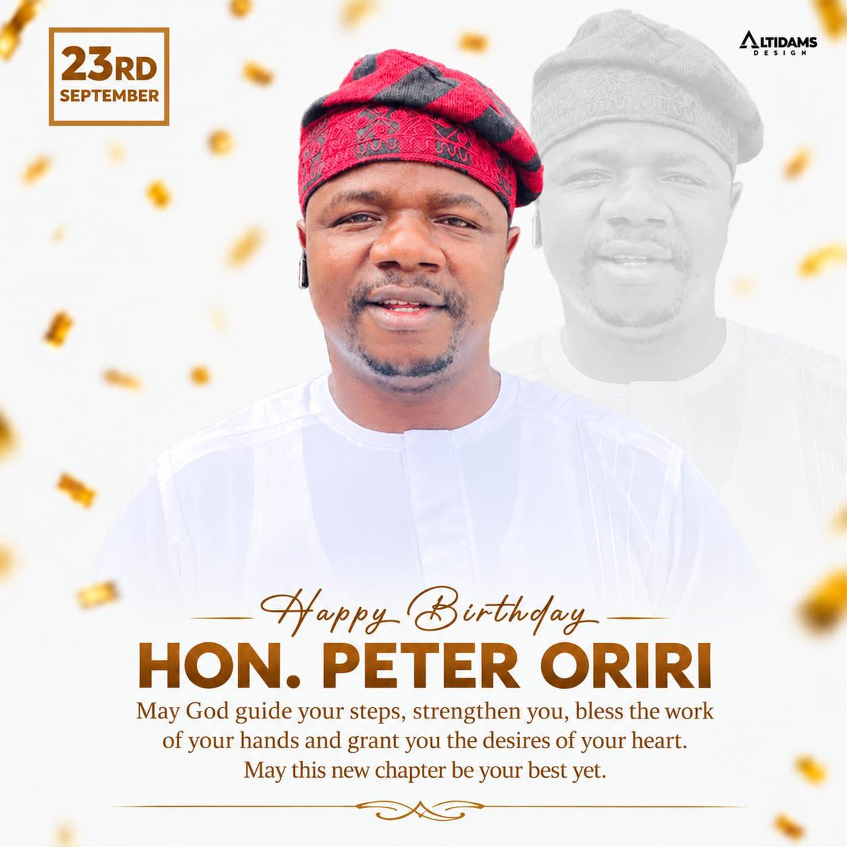 oririonupeter's tweet photo. Happy birthday to me! I’m deeply grateful to God for His continuous protection, mercy and grace over my life. Through every season, He has remained faithful to me and my family. He never fails!

“Surely, goodness and mercy shall follow me all the days of my life.”  - Psalm 23:6. https://t.co/jwCVFj2xqv