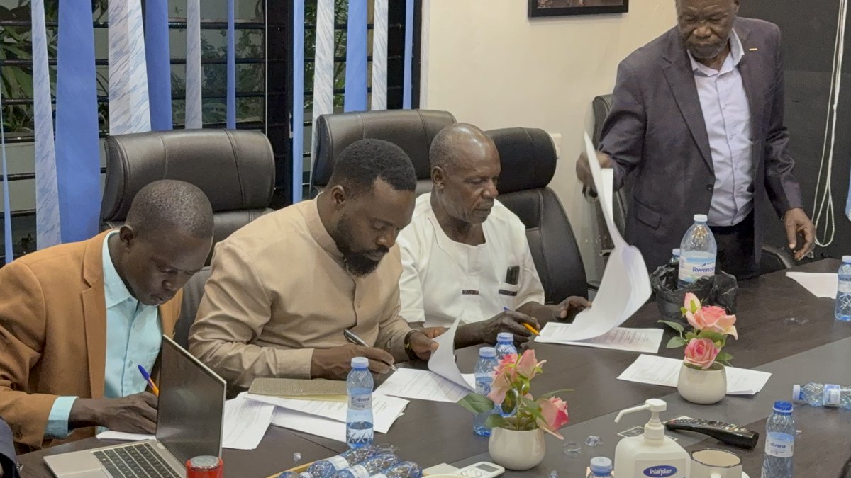 EuroGoldRefiner's tweet photo. We are pleased to announce the successful signing of a Partnership Memorandum of Understanding (MOU) between KAKOKA and EURO GOLD REFINERY.

The signing took place on 11th August 2026 at our Head Office, Plot 1 Katego Road, Kamwokya. The event was attended by members https://t.co/oRDlwnHknA