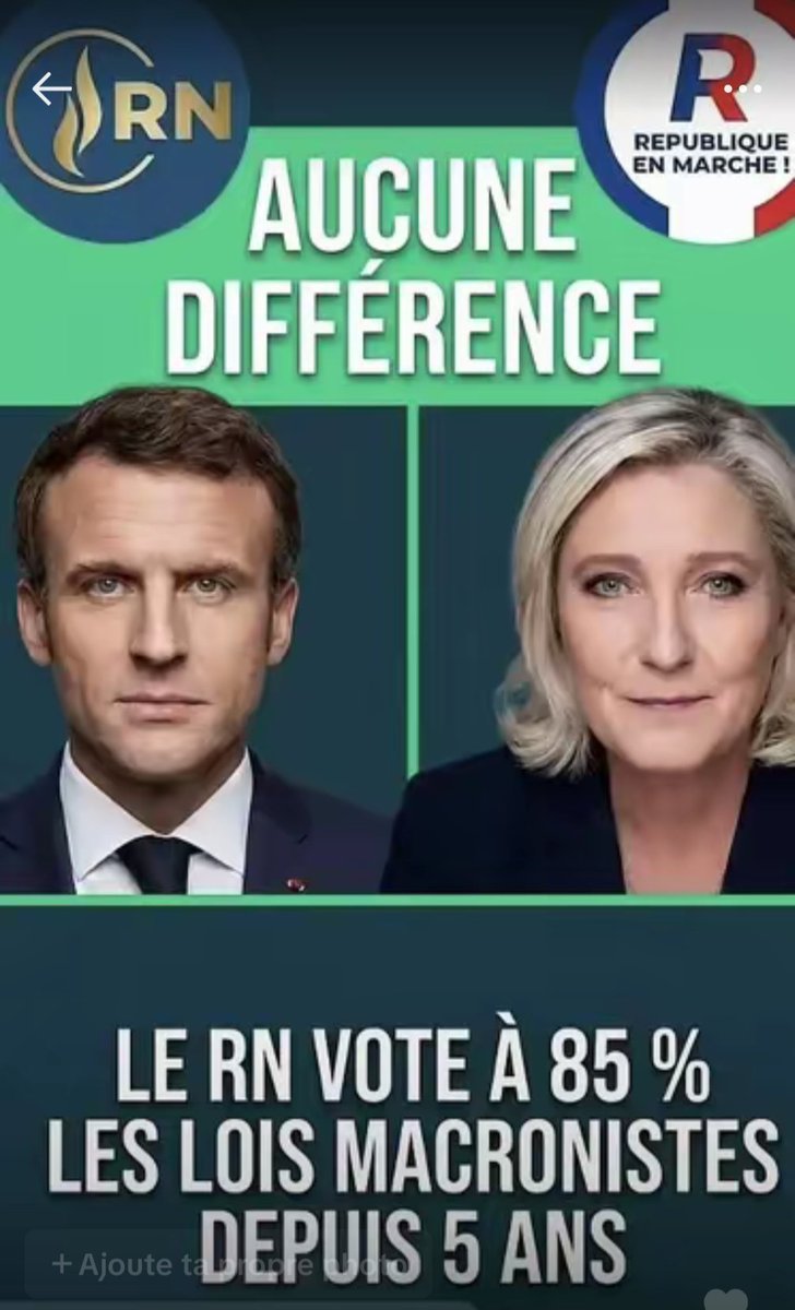 SolennNivel's tweet photo. @Resistance_SM 👌😅😂 Le tout -Paris c'est pertinemment que la Bardella fait partie de la chaumière d'à côté 😉 Encore une fake romance à la Macron 🤟 Le RN copie tout du macronisme avec le racisme en plus... https://t.co/rTafLk7iSX