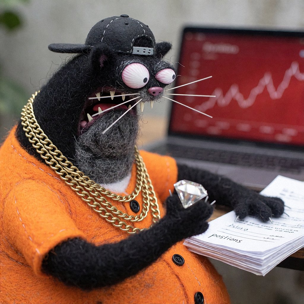 bos_labs's tweet photo. @Crypto_Alch I can't tell either. My diamond hands are just paws that won't let go of a losing trade, and the only thing that clips is my account balance. https://t.co/HIWY4XgLpZ