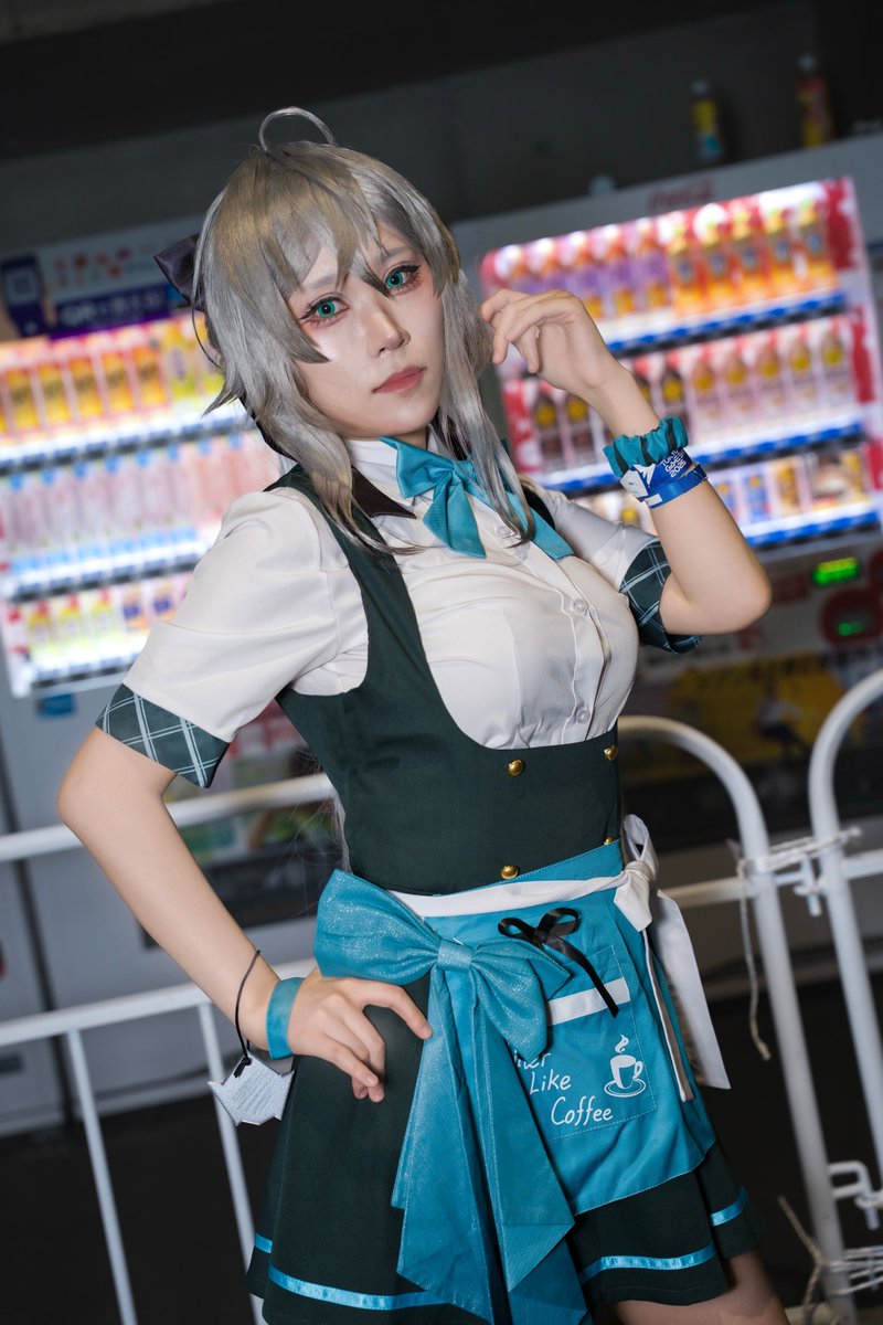 jyocho_mami_cos's tweet photo. cosplay【エタリタ】

「で、注文は？」

📸：＠kbml87 

#EternalReturn #이코페 #TGS2026 https://t.co/6uTNHqkYUK