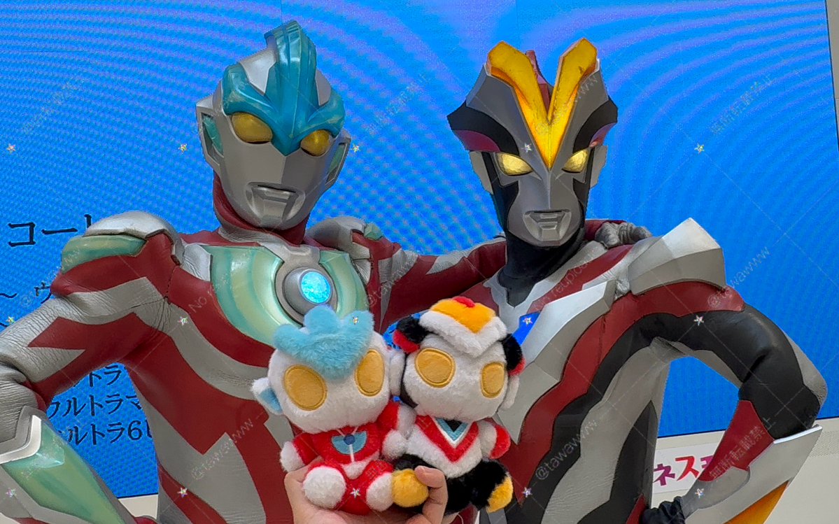 tawawww's tweet photo. ふわ達と！！
#ウルトラマンギンガ
#ウルトラマンビクトリー
#イオンモール名取 https://t.co/bcaJcF2Lfd