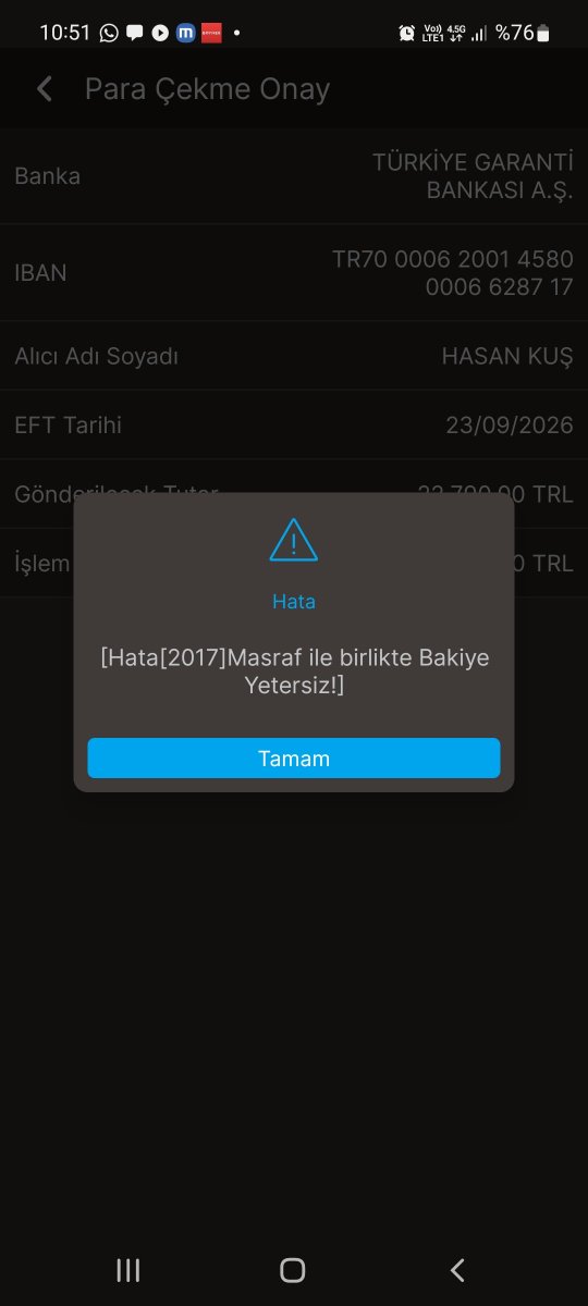 MetalurjisTR's tweet photo. #tmv hesabıma yansıyan parayı çekemiyorum bu şekilde hatalar alıyorum. @spkgovtr @TeraPortfoy @terayatirim https://t.co/AqPgWqc51g