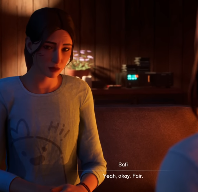 Chl03_pr1ce's tweet photo. ughbednhbfj do you remember how someone said safi set max up with amanda to reject her feelings, this scene she looks so guilty for being amanda when max said she shouldnt do it anymore, my baby i love her sm 😭 and then she looks at the floor away from max, oh my gosh https://t.co/mB1mitK66o