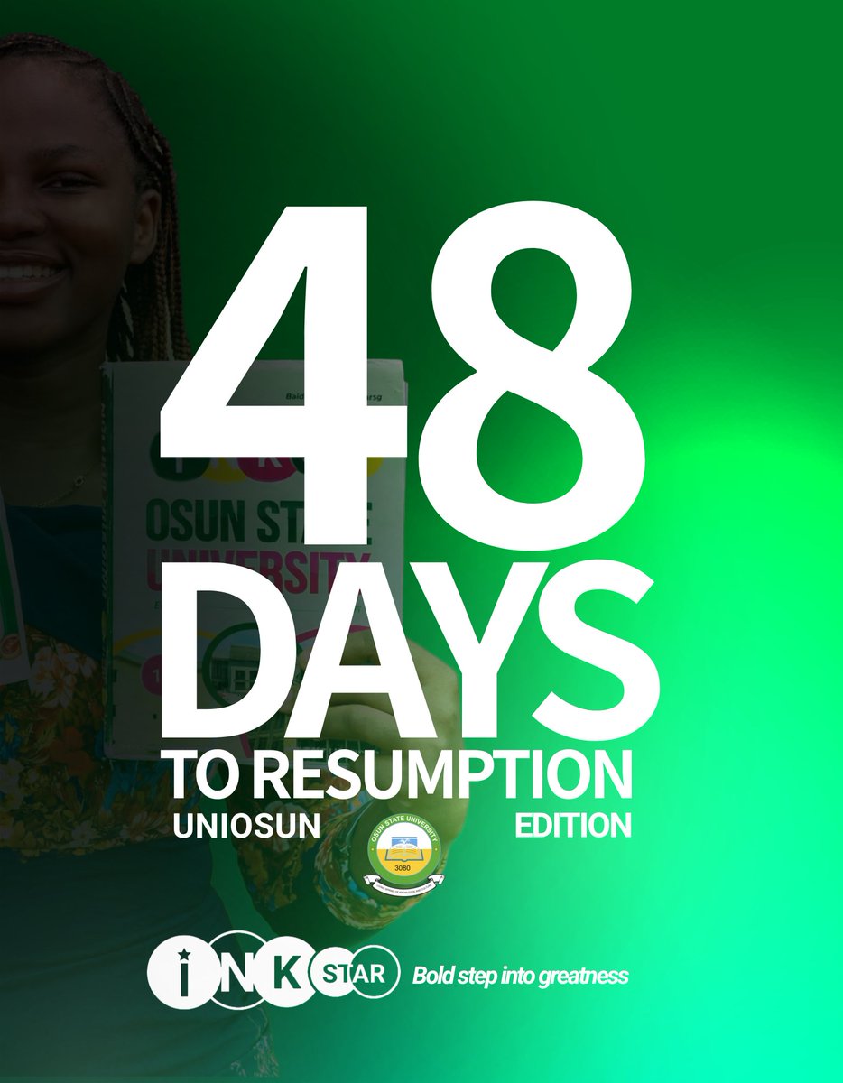 InkStarnotebook's tweet photo. We owe you a little catch-up 😅

TikTok has been counting down daily, so here's what you missed:
49 DAYS → 48 DAYS → 47 DAYS TO RESUMPTION! 🎒⏳
We're caught up now. ⭐
46 days next. https://t.co/3uARo4EA93