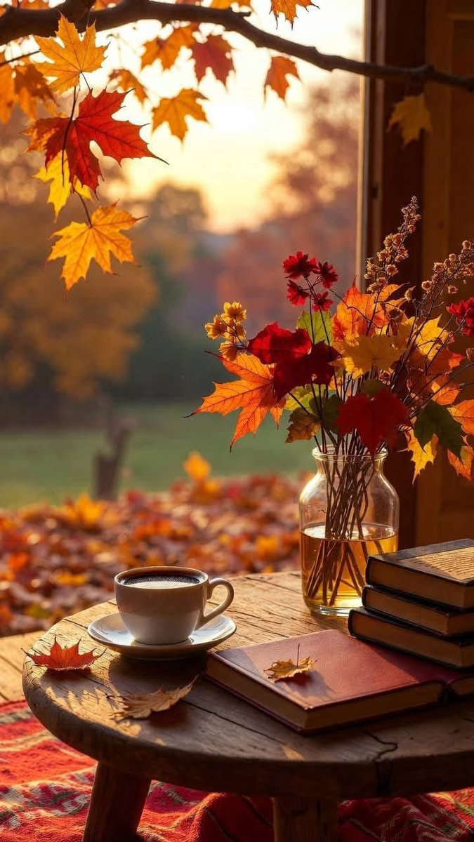 Leonor08159041's tweet photo. Autumn morning 🍁🍂🧡 https://t.co/567W3gLOAg