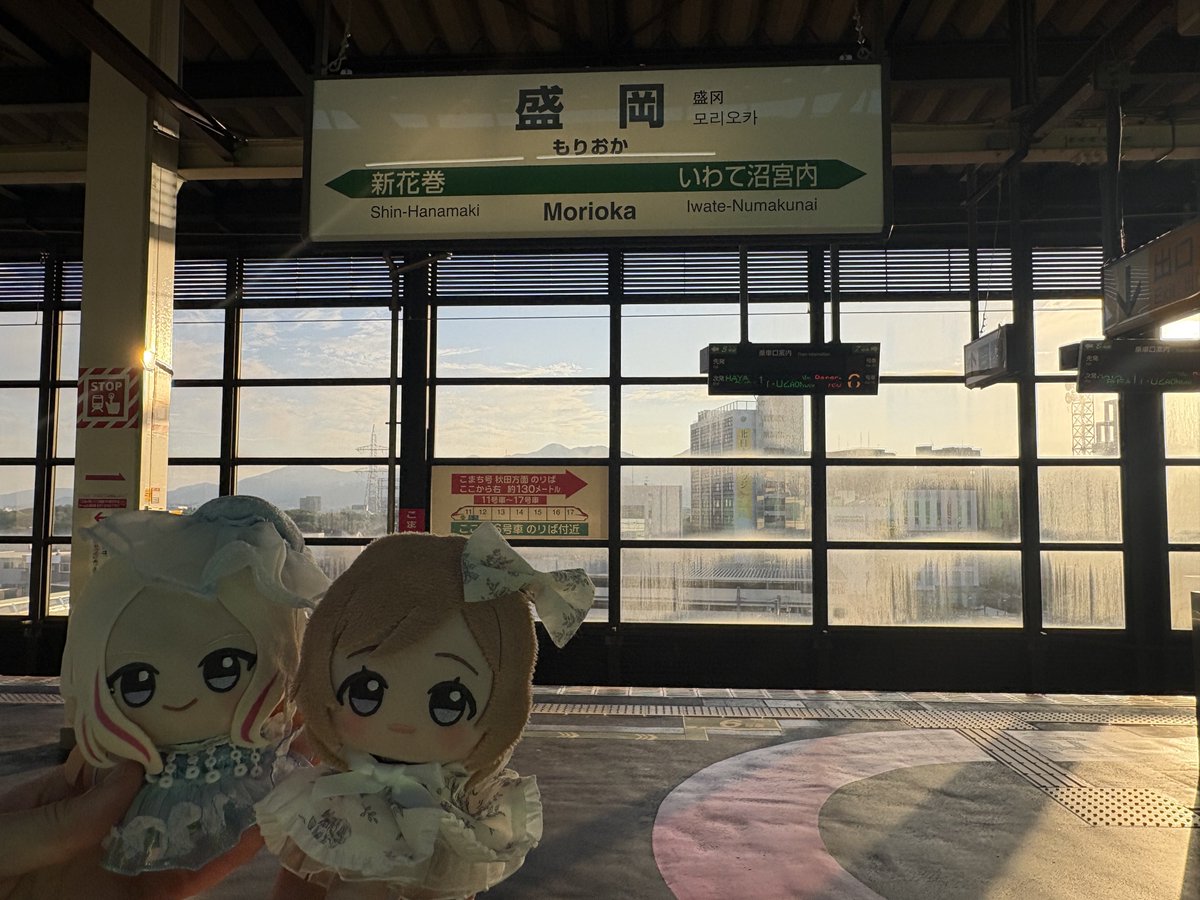 rinamimisun's tweet photo. 岩手撤退します！
思い出たくさんの二日間で本当に楽しかった！！✨
ありがとう岩手、また来るね〜！！！👋 https://t.co/5Fg7jGmu9Y