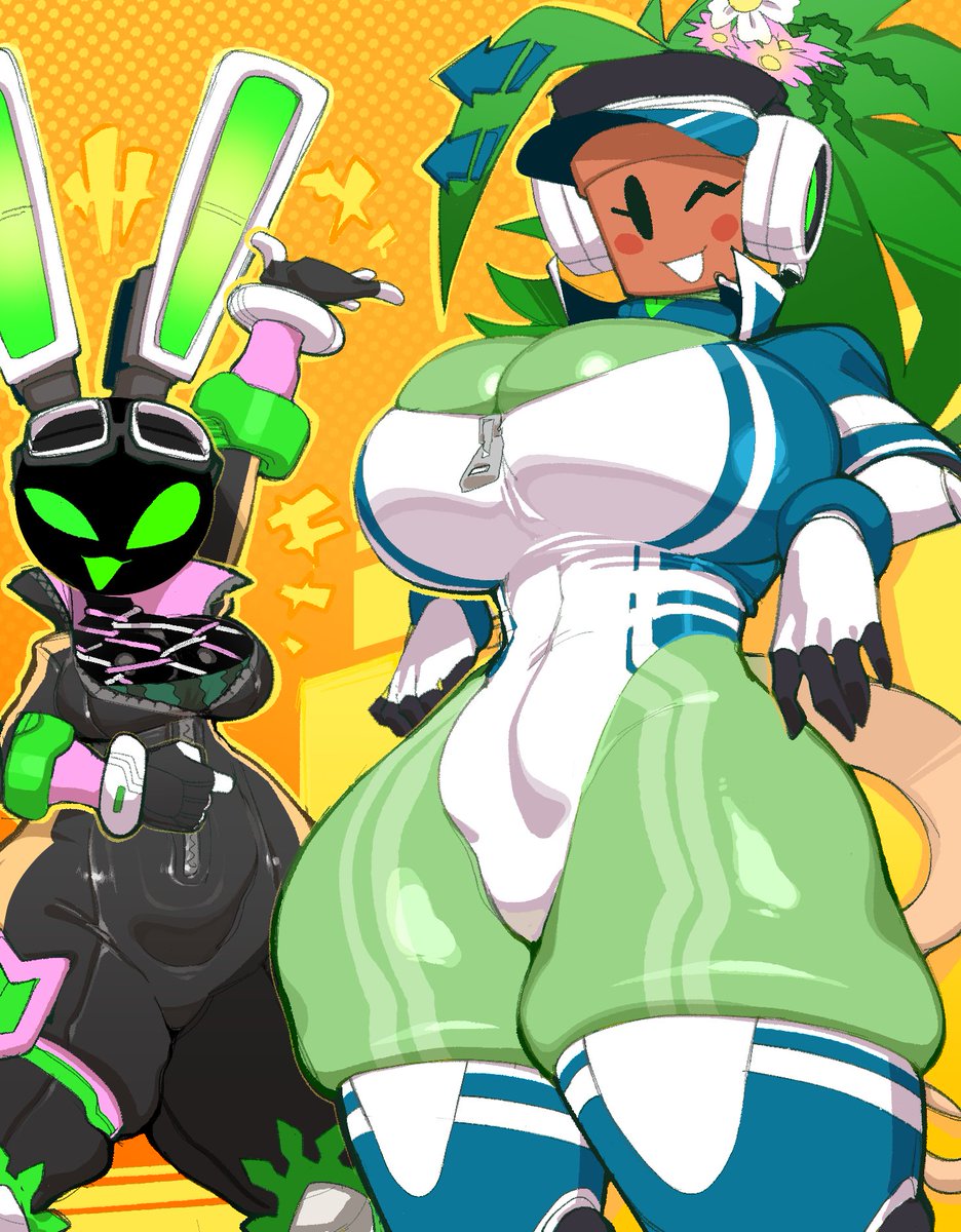 goatboydraws's tweet photo. outfit swap on a couple of my favorite girls https://t.co/AHulzoYlq0