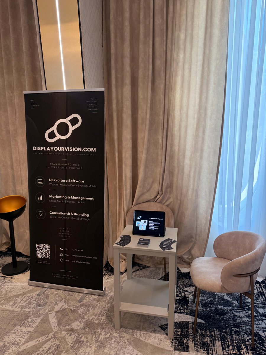 david_dyv's tweet photo. Transilvania Finance Summit wrapped up this week.

We handled the marketing around the event, had our own https://t.co/hcdOo3lQOA stand there, and spent most of the day doing what we actually came for: meeting people.

Talked with founders, finance professionals and business owners, exchanged contacts and made some genuinely good connections.

We also recorded a few interviews with the speakers after their sessions. Really happy with how the networking side turned out.

Big thanks to the Noted Pro Expert team and Paula Deac for trusting us with the digital side of the event.