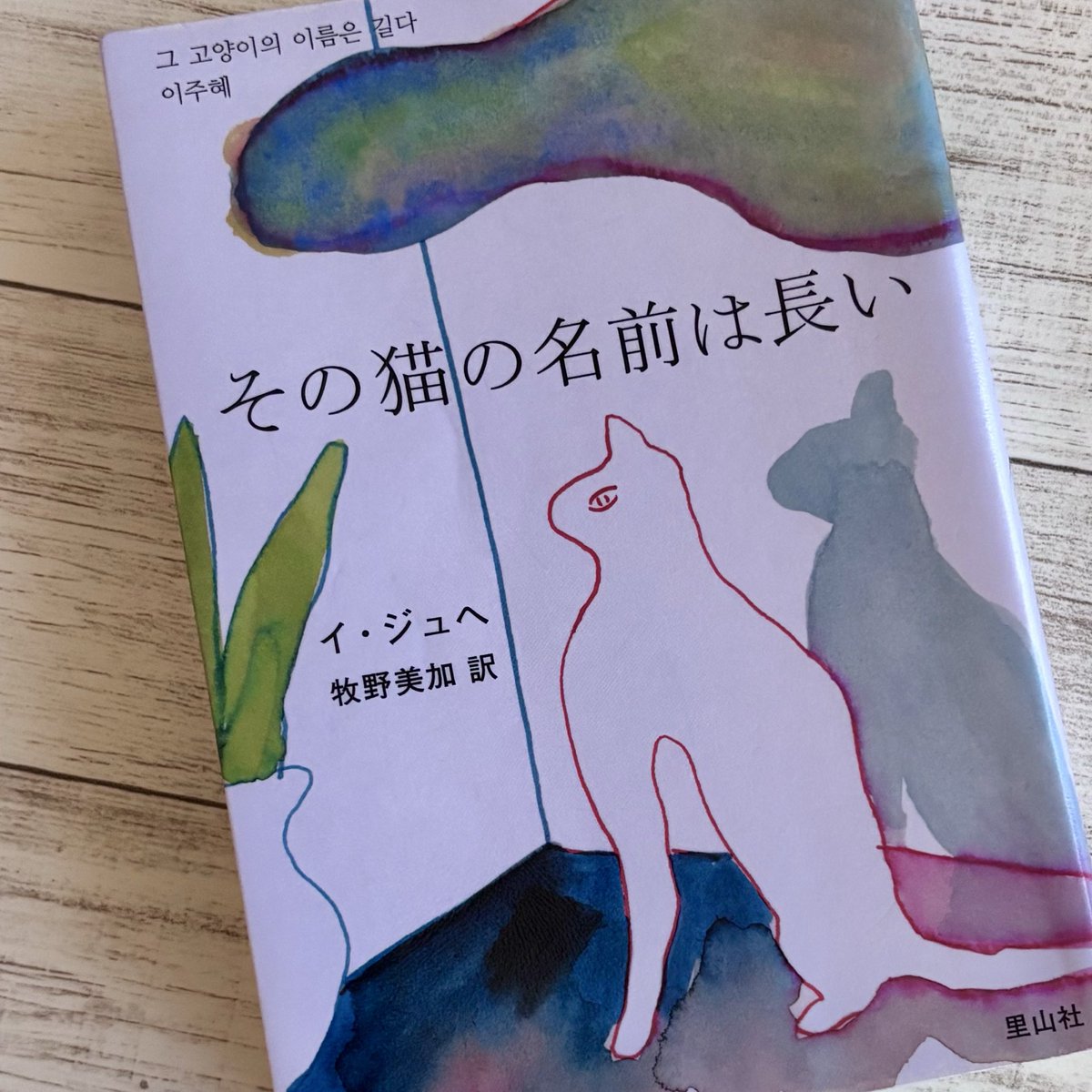 miii_muu_'s tweet photo. イ・ジュへ著
「その猫の名前は長い」読了

2話目の「誰もいない家」のラスト3ページにかけての流れが美しく、情景が目に浮かぶようで胸に迫るものがありました。 https://t.co/KTiF49Sfnd