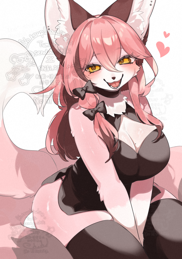 shiki_2p's tweet photo. 甘い狐OC🦊💕 https://t.co/8yNbADzbJr