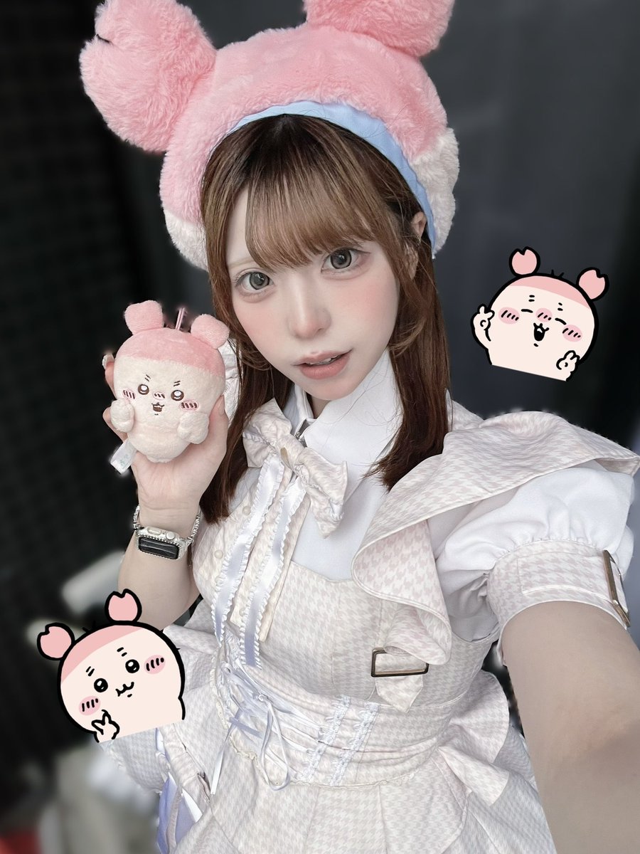 RC_matsuri's tweet photo. フルンホニャ
17-23ෆ( ﾞo̴̶̷̤ ⩊ o̴̶̷̤ ﾞ)ෆ
#ラビットキャッスル  #メイドカフェ 
 #コンカフェ  #秋葉原 https://t.co/xEOjZMGs0S