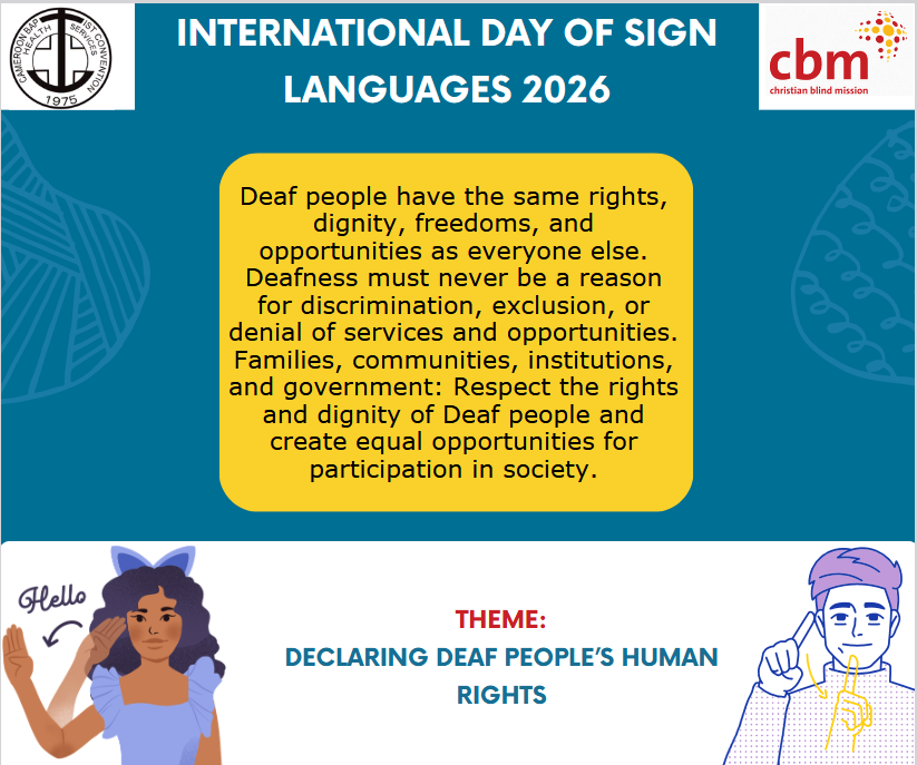 CBCHSORG's tweet photo. #DeclaringdeafPeoplesHumanRight
#InclusiveEducation #DeafLearner
#Signlanguages
#WorldFederationDeaf https://t.co/CeDG19LLts