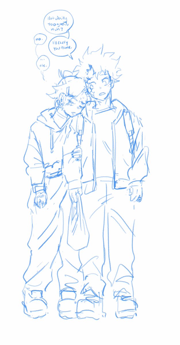 cosmosillies's tweet photo. Took a short walk 🤕
UA au, they’re both 19 y/o https://t.co/V0IdVbpHgK