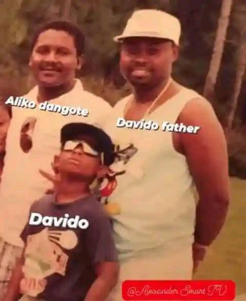 abazwhyllzz's tweet photo. How time flies between Davido and Dangote❤️ https://t.co/jCdn9gPbBj