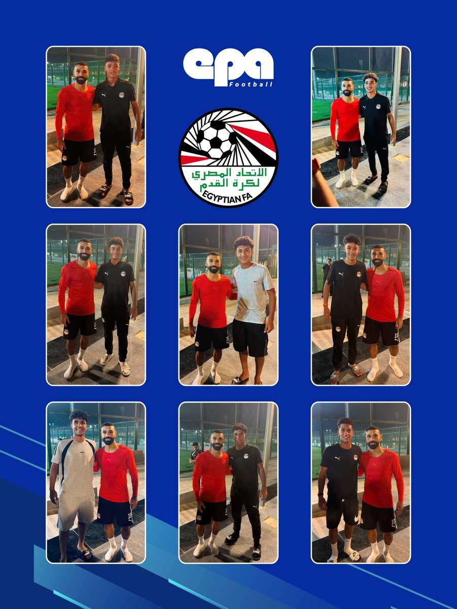 khal683's tweet photo. تحديث النجم محمد صلاح كابتن منتخب مصر من حساب epafootball بأنستاجرام 🌟 
وكتب :الحاضر والمستقبل.. الأسطورة والقدوة محمد صلاح مع نجوم منتخ�� الناشئين .. وكتب أيضاً: سيظل محمد صلاح قدوة لجميع الأجيال وحلم لكل شبابنا🔝👏🏻

#محمد_صلاح
#منتخب_الفراعنة
#Trabzonspor https://t.co/ZIcPilqric