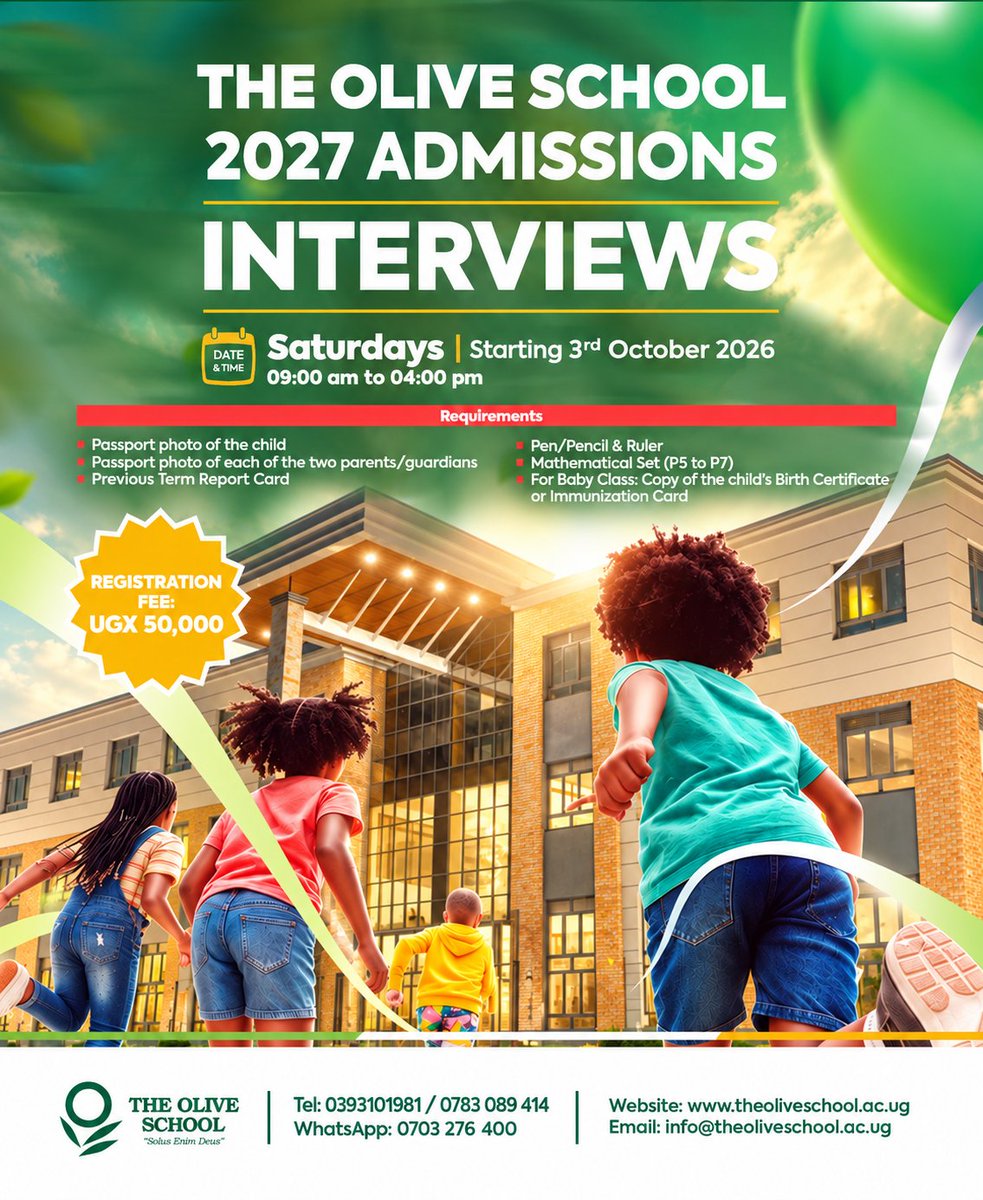 the_oliveschool's tweet photo. Your child’s next chapter could begin at The Olive School!

2027 Admissions Interviews begin Saturday, 3rd October 2026, from 9:00 AM–4:00 PM.

We look forward to welcoming your family.

#TheOliveSchool
