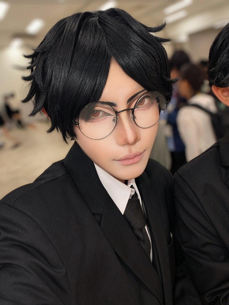 harukaze_co's tweet photo. 着替えた！ウィッグもメガネも借り物！
Bいっておわる https://t.co/U1W3r7UZ1R