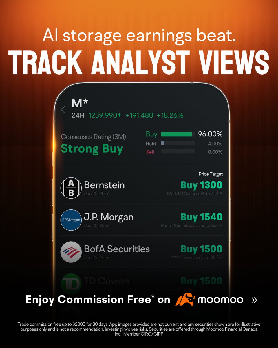 moomoo_Canada's tweet photo. moomoo: Pro Tools, No Clutter. Invest with 100+ insightful tools. Tap, see depth, decide. All free &amp; without the waiting. Get free powerful trading tools with moomoo to help you analyze the market!